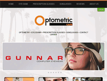 Tablet Screenshot of optometriccafe.com